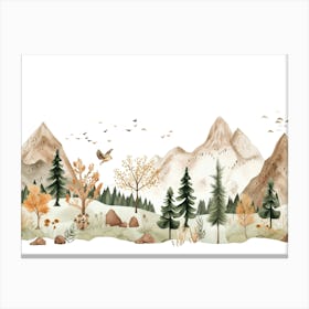 Autumn Forest Canvas Print