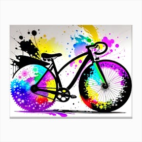 Colorful Bike Canvas Print