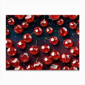 Cherry Clusters Canvas Print