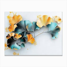 Ginkgo Leaves 18 Canvas Print