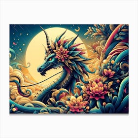 Dragon Painting 8 Canvas Print