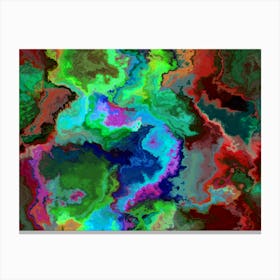 Color Maelstrom - Twilight Storm Canvas Print