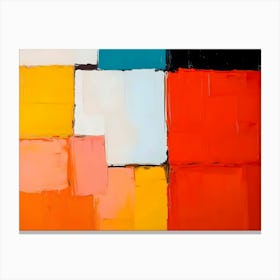 Abstract Squares 2 Canvas Print