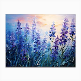 Lupine Painting 1 Canvas Print