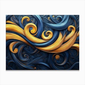 Abstract Painting 50 Canvas Print