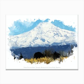 Parque Provincial Volcán Tupungato, Mendoza & The Central Andes, Argentina Canvas Print