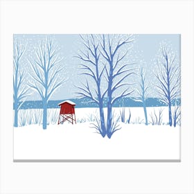 Norway In Winter Canvas Print