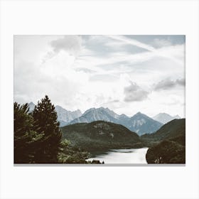 Alpsee Mountain Lake Canvas Print