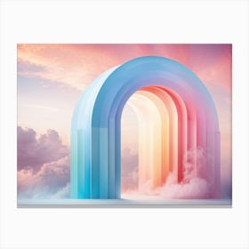 Rainbow Arch Canvas Print