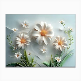 Flowers - Flowers Stock Videos & Royalty-Free Footage Canvas Print