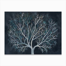 Tree Of Life Hamptons style Canvas Print