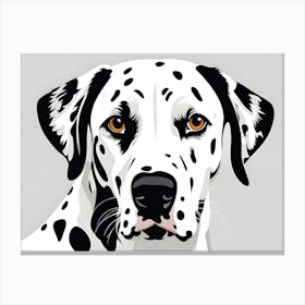 Dalmatian Dog 1 Canvas Print