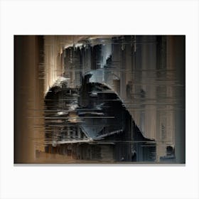 1000003701 Glitch Canvas Print