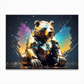 Golden Bear Canvas Print