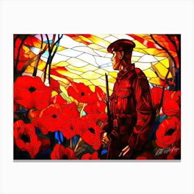 A Good Soldier - Soldier Remembrance Day Canvas Print