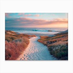 California Dreaming - Serene Path Canvas Print