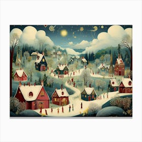 Village 1 Canvas Print