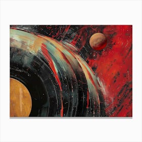 Vinyl Record 2 Canvas Print