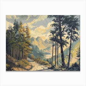 Vintage Woods 7 Canvas Print