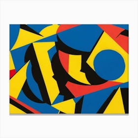 Abstract Shapes Canvas Print