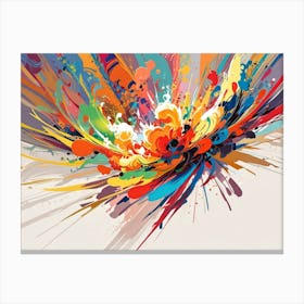 Abstract Painting 753 Canvas Print