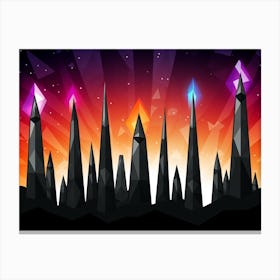 Starry Sky Canvas Print