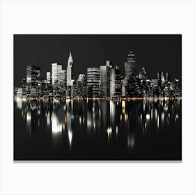 New York City Skyline 2 Canvas Print