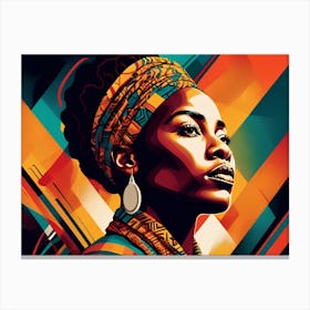 African Woman 2 Canvas Print