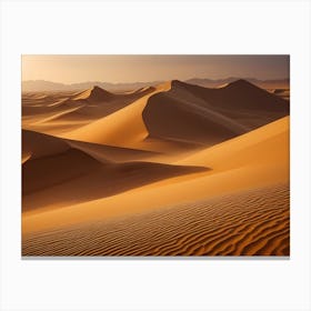 Sahara Desert Canvas Print