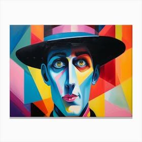 Man In A Hat 1 Canvas Print