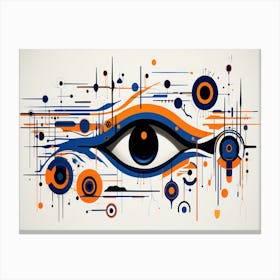 Eye Of God 1 Canvas Print