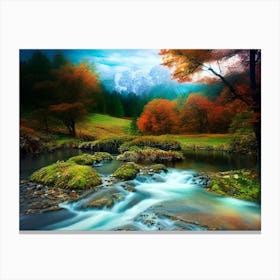 Autumn In The Mountains Canvas Print