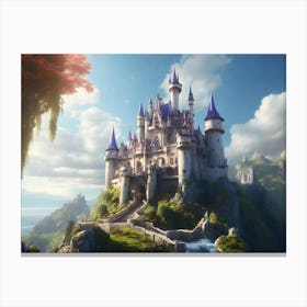 Cinderella Castle 1 Canvas Print