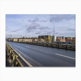 Russian Highway Canvas Print