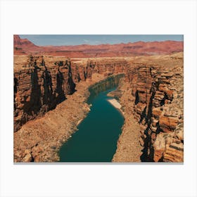 Marble Canyon Canvas Print