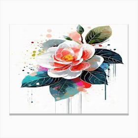 Flower Painting 15 Canvas Print