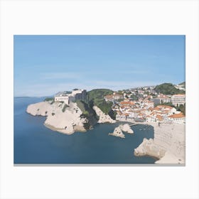 Dubrovnik View Canvas Print