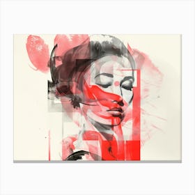 Asian Woman Canvas Print