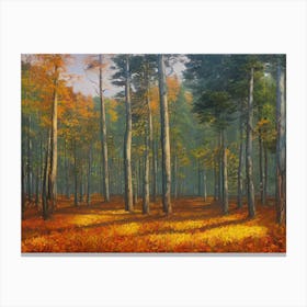 Autumn Forest 33 Canvas Print