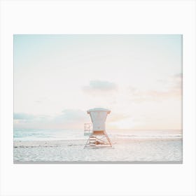 Beach Lifeguard Canvas Print