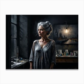 Paint Lady Canvas Print