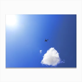 Cloud In The Blue Sky Canvas Print