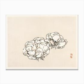 Blossoms, Kōno Bairei Canvas Print