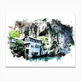 Blagaj Tekke, Bosnia & Hercegovina Canvas Print