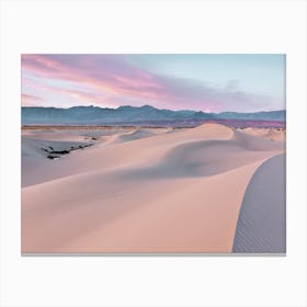 Sunset Desert Dunes Canvas Print