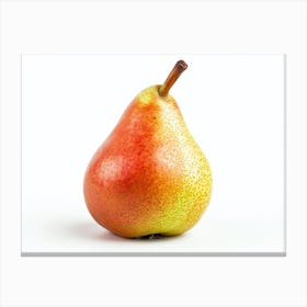 Pear Isolated On White 1 Canvas Print
