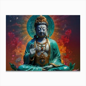 Buddha statue Canvas Print