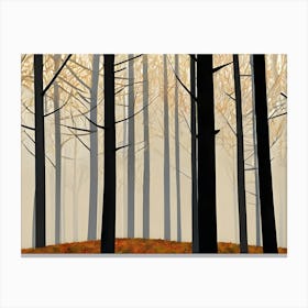 Autumn Forest 14 Canvas Print