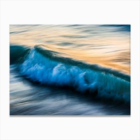 The Uniqueness of Waves XI Canvas Print