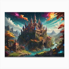 Elemental Kingdom Canvas Print